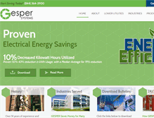 Tablet Screenshot of gespersystems.com